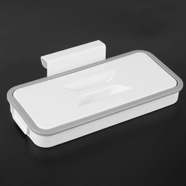 Soporte para Bolsa de Basura Manos Libres para Armario de Cocina con Tapa