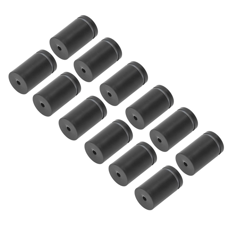 12Pcs Standoff Screws Stainless Steel Wall Mount Advertising Holder Acrylic