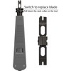 Punch Down Tool with 110 Blade, Ethernet PunchDown Tool, Keystone