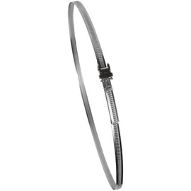 10" Inch Ducting Clamp - 10 Pieces of Adjustable Stainless Steel Duct Hose Clamps with Worm Gear - Wide Diameter Range Fastener for Flexible Ducting (Pack of 10)