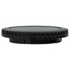 vhbw Black Plastic Housing Cover Compatible with Canon EOS 50D,