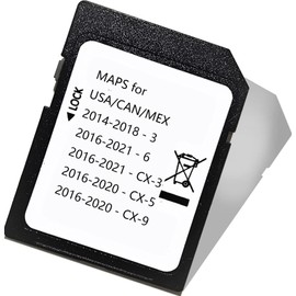 2020-21 GPS Navigation Card Compatible with Ma*da 3 6 CX-3 CX-5 CX-9