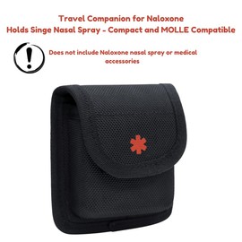 Rothco Nasal Spray Pouch – Hard Molded Nasal Spray Pouch – 4” X 4.5” X 1.5”