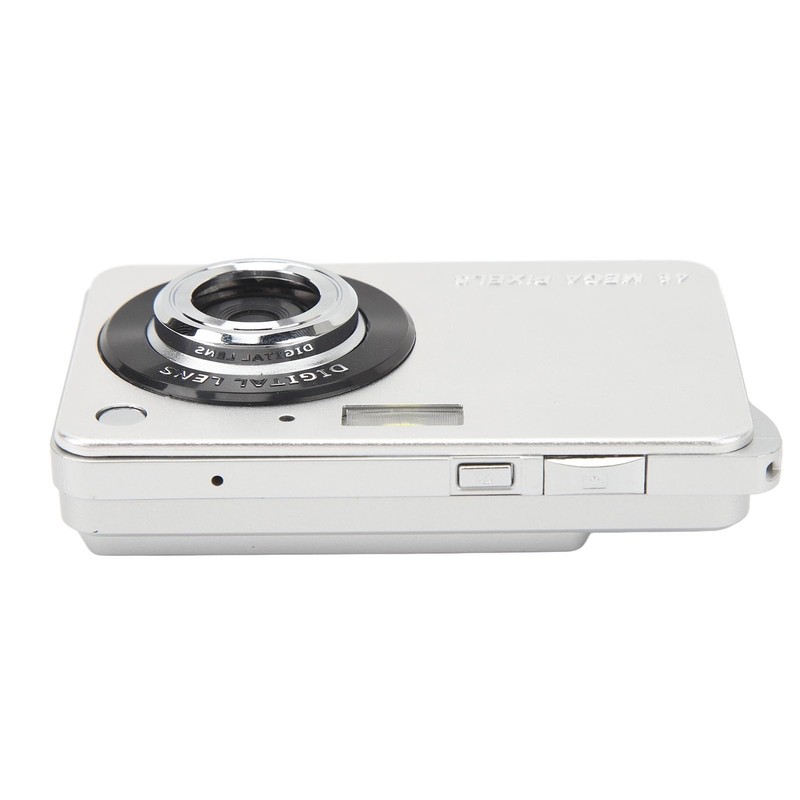 48MP 4K Digital Camera, 8x Zoom Autofocus Anti Shake Compact