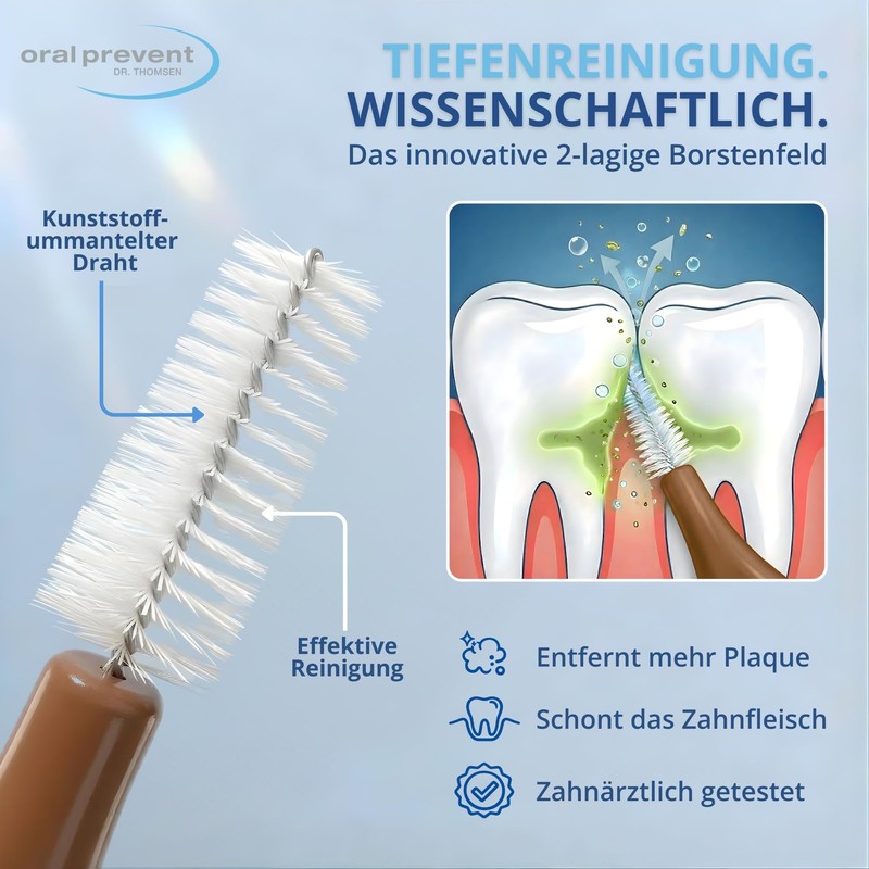 25 pieces: Smart Grip brushes made from bio-based plastic 25.00