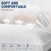 Yaltar Bed Pillows Standard Size Set of 2, Soft Fluffy