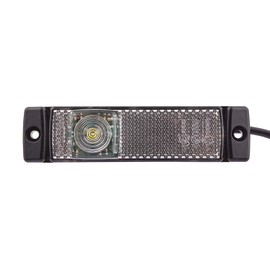 HELLA 2PG 008 645-961 Position Light - LED - 24V - mounting - Lens Colour: Crystal clear - Cable: 5000mm - Front