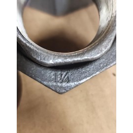 Georg Fischer New Set Of Georg Fischer 1-1/4" Flat Face Seal, w/Rubber Gasket, Pump Coupling