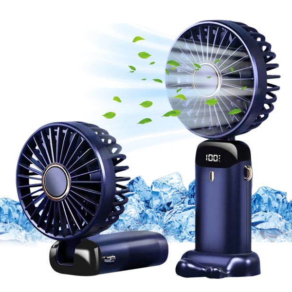 Jsdoin Jsdoin Hand Held Fan,Portable Handheld USB Rechargeable Fans with