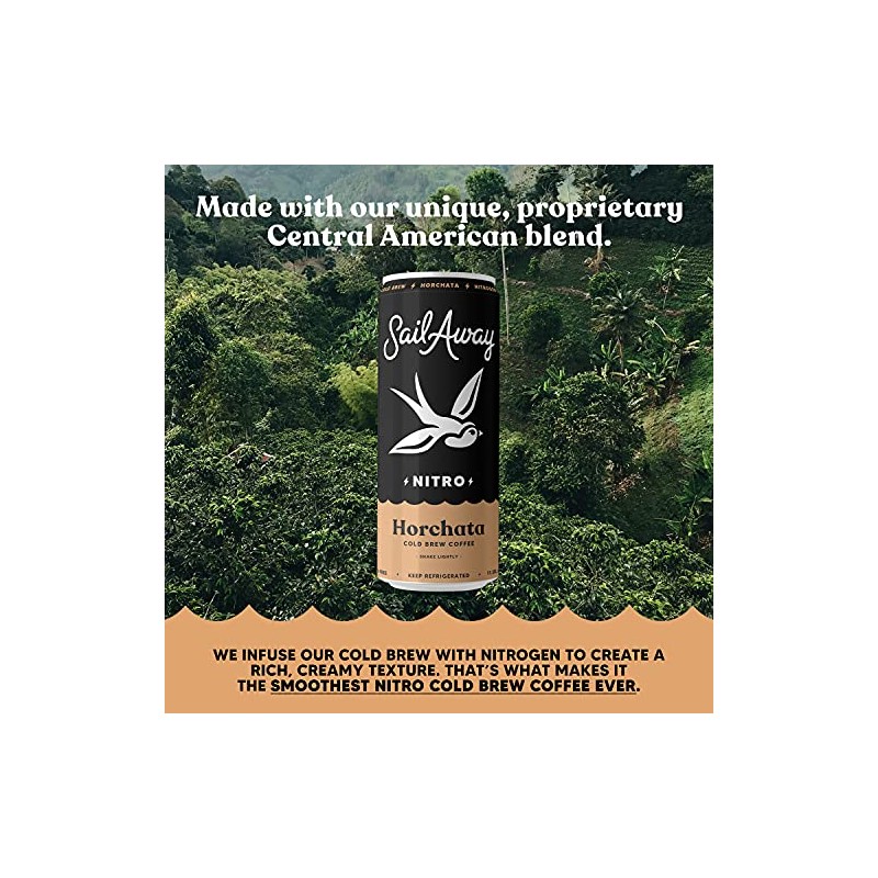 Sail Away Coffee Cold Bew Coffee Cans Vanilla Cinnamon -