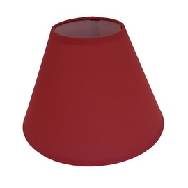 9" Coolie Ceiling Table Lamp Shade Black Cream Lt Blue Lt Green Navy Peach Red - Main Colour: Red
