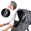 Bebamour Stroller Rain Cover,Universal Stroller Accessory,Waterproof,Windproof Protection,Baby Travel Weather Shield
