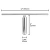 DEEFIINE 305 mm Lathe Tool Rest 25 mm Post Stainless