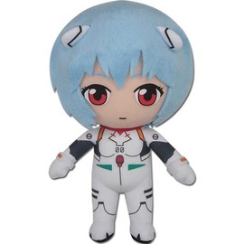 Great Eastern - Peluche de peluche Evangelion GE-52302 Rei, 8 pulgadas