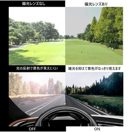REONAS Men's Polarized & Color Changing Sunglasses, For Driving, Fishing, UV 400 Protection, Polarized Discoloration 2, Black