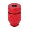 Adjustable Drill Stop Collar Aluminum Alloy Red Anti Slip Nylon