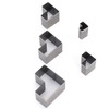 5Pcs Leather Cutting Dies Set Hollow Punch Cutter HandMade Punching