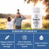 Nivagen Vitamin D3 50000 IU 100 Capsules Weekly Dose Halal