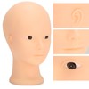 Mannequin Head Makeup Training Practice Wig Hat Display Bald Mannequin