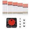 Noirwwe Float Fishing Kit,20 Fishing Floats and 120g Fishings Shot