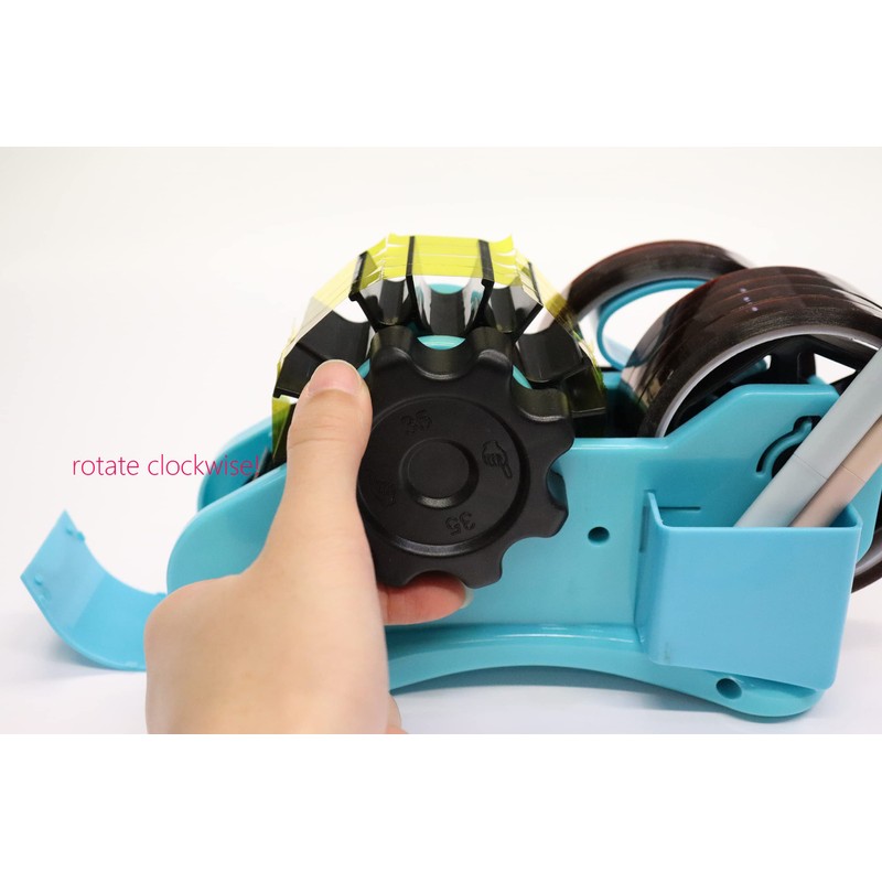 Blue Heat Tape Dispenser Sublimation - Multiple Roll Cut Heat