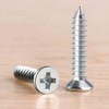 Wood Screw Stainless Steel Cross Hole Countersunk Wood Screw Nails,