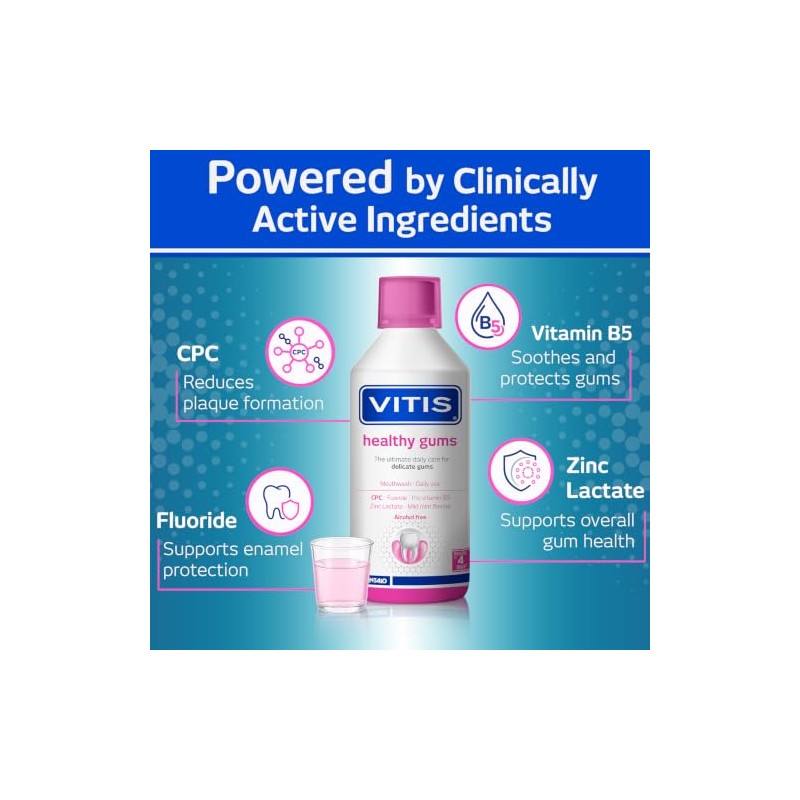 Vitis Gingival Collut 500ml