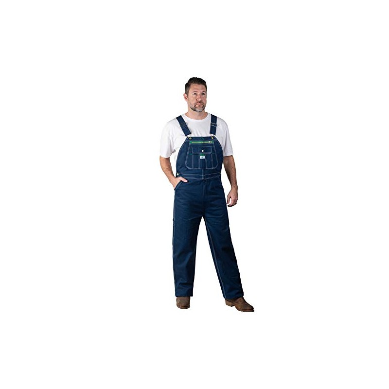 Liberty Men's Rigid Denim Bib Overall, 36x30