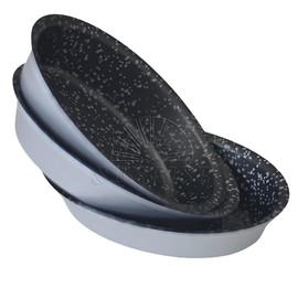 Moulds for Delicious Pasticotti and Patties Made of Aluminium with Stone Effect Non-Stick Coating 100% Made in Italy Size 10.5 x 7 cm (12)