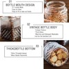 Large Glass Storage Jar, 60 FL OZ Glass Food Storage