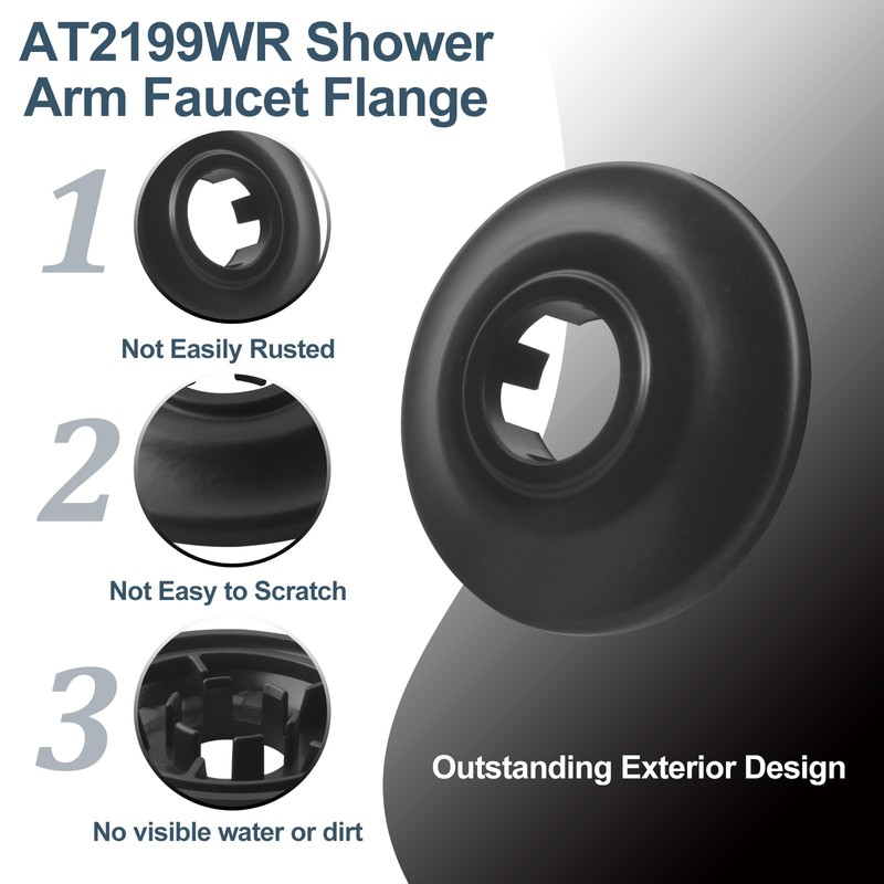 Shower Arm Flange Replacement for Moen Universal Standard Shower Arm