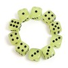 SmartDealsPro D6 Six Sided Glow in The Dark Dice Die