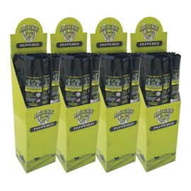 Lucky Beef Jerky Peppered Stick, 1.25 Ounce (Pack of 48)
