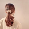 Vintage Coffee Brown Bird's Nest Bun Maker Hair Claw Simple