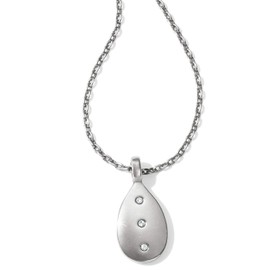 Brighton Contempo Ice Reversible Petite Teardrop Necklace