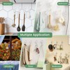 LUXEAR Suction Cup Hooks 6 Pack, Clear Suction Cup Hanger