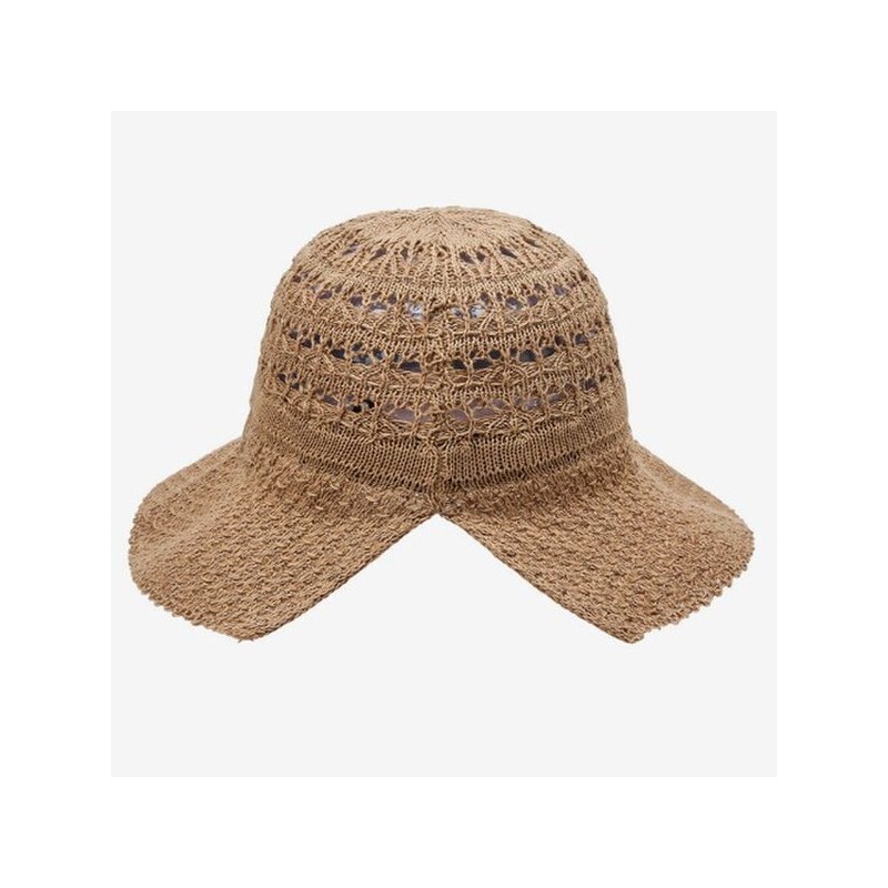 Hazzys (광주신세계)24SS베이지 짜임 면혼방 벙거지모자 (Glory World) 24SS Beige Knitted