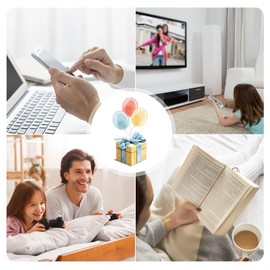 okcsc Lazy Reading Glasses Light Thinner Horizontal HD Glasses for Lying Down to Watch TV/Mobile Reading Books 90°Angle Prism Lazy Readers Glasses