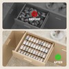 PanPanPal Spice Drawer Organizer, 8 Pack Clear Seasoning Organizer Rack,