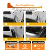 WeiSen Hood Hinge Ditch Light Mount Bracket for Auxiliary Offroad