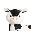 Leaps & Bounds Tough Cow Dog Toy, Medium