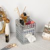 Sumnacon Square Tissue Box Cover- Crystal Cube Tissue Box with