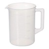 Niigata Seiki BeHAUS PBH-2000 Hand Held Beaker, Polypropylene, 0.6 gal