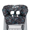 2-in-1 Baby Shopping Trolley Cover Highchair Seat Cushion - Portable