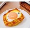 Speed Mao Food Model, Delicious Plump Fried Egg, Bread, Food