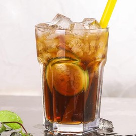 QAPPDA Set of 6 Highball Drinking Glasses, 16oz Water Glasses Iced Tea Glassware for Water, Juice, Beer, Cocktails, Iced Tea & Soda, Perfect for Kitchen, Bar & Dad Gifts