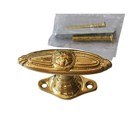 Graf von Gerlitzen F77P Antique Brass Window Handle Window Handle Olive