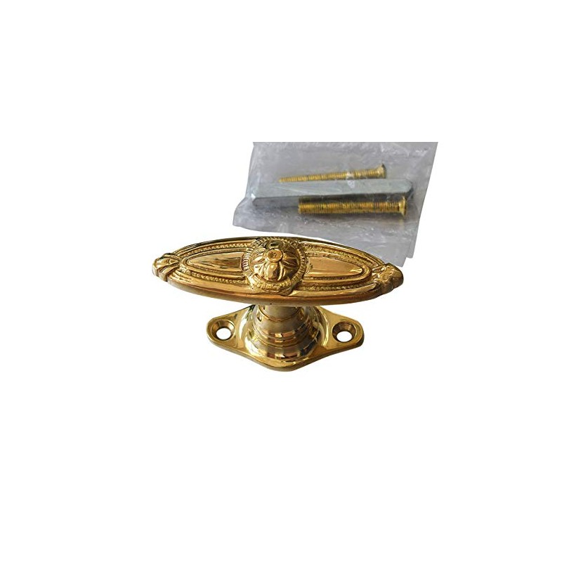 Graf von Gerlitzen F77P Antique Brass Window Handle Window Handle