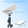 Starlink Mini Mount, Adjustable Pole Clamp Mount for Starlink Mini