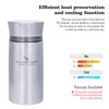 Boundless Voyage 280ml Titanium Vacuum Flask Insulated Bottle Portable Slim